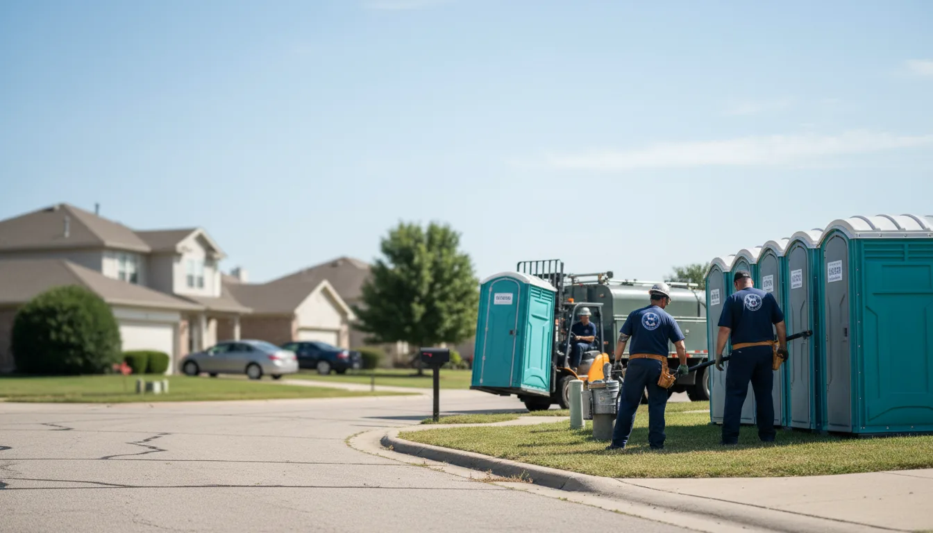 Porta Potty Rental in Huntersville, NC near me